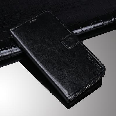 Для Nokia 1.4 idewei Crazy Horse Texture горизонтальный кожаный чехол-книжка с держателем и отделениями для карточек и кошельком