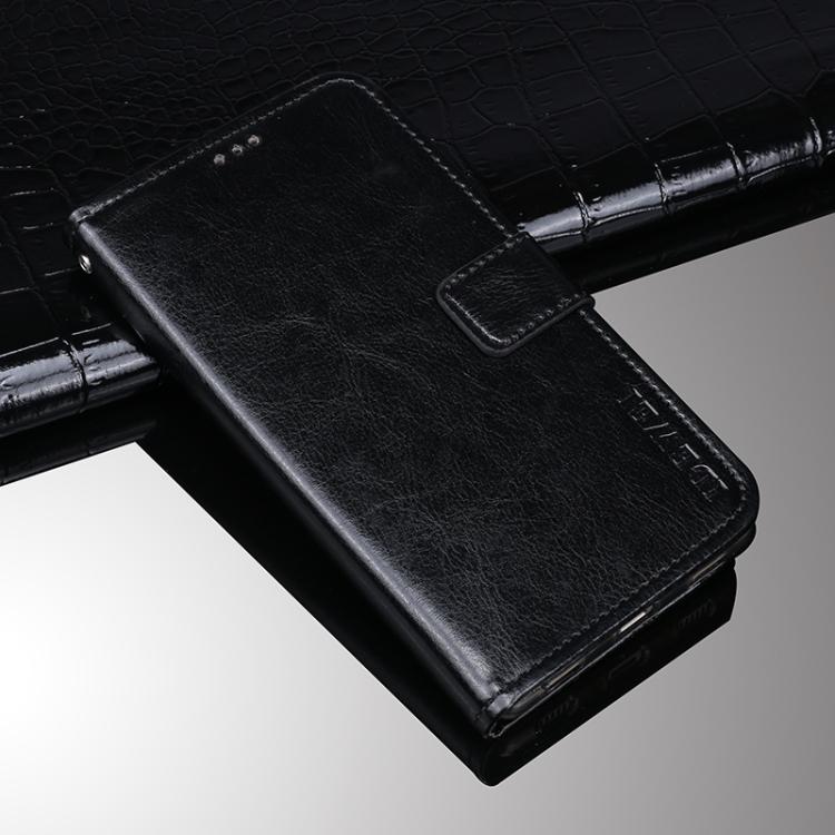 For ZTE Blade A51 idewei Crazy Horse Texture Horizontal Flip Leather Case with Holder & Card Slots & Wallet