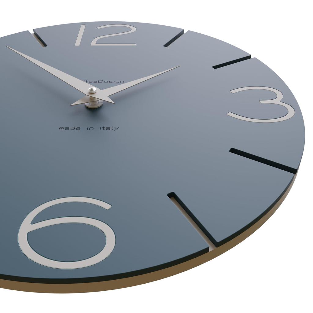 Настенные часы CalleaDesign SMILE цвета бирюзовый песок