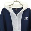 Неиспользованная ветровка NEW BALANCE M/L Синяя куртка Мужская Б/У