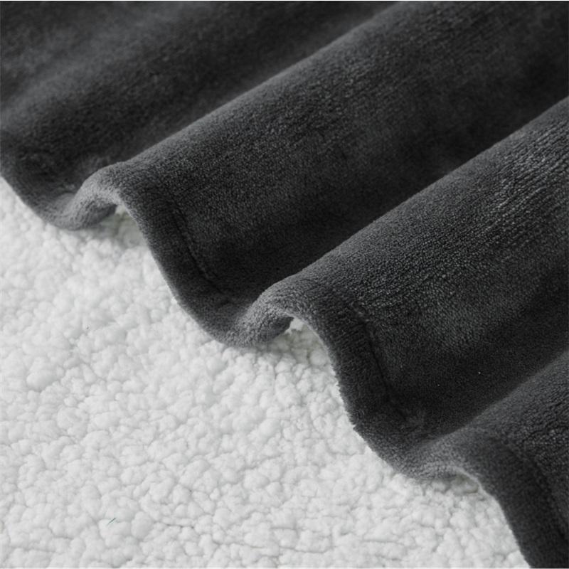 Водонепроницаемый плед для питомцев, шерпа-флис, плюшевый, толстый плед для собак и кошек, на все сезоны, простой дизайн, уютный коврик