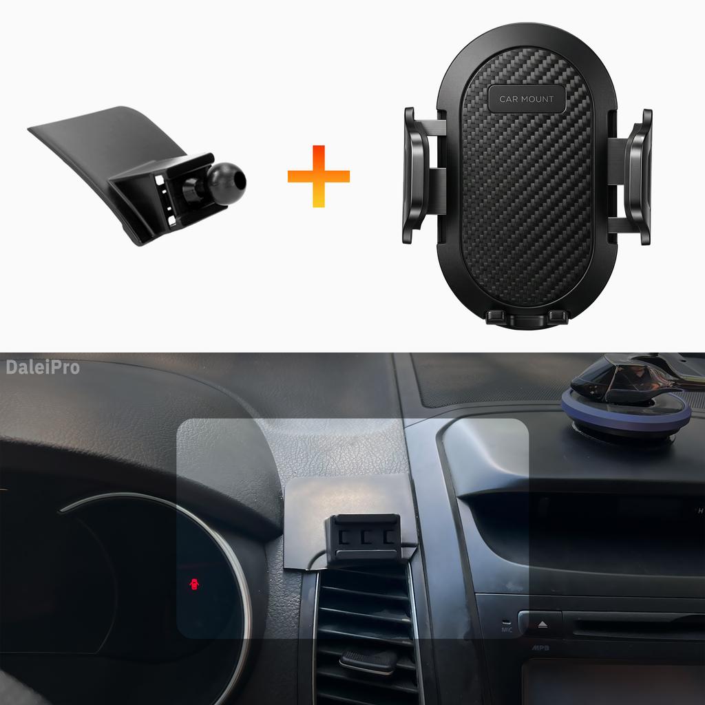 Designed for Kia Sorento XM 2009 2010-2014 Phone Holder Car Magnetic Mount Smart Sensing Wireless Charging One-Touch Release