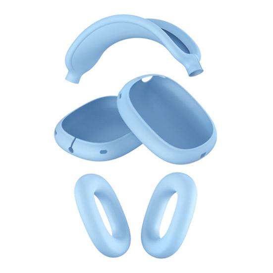 Чехол для наушников AirPods Max Полностью защитный чехол Мягкий силиконовый чехол Защита от царапин и пота Точные вырезы Защита амбушюр и оголовья