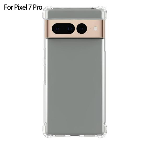 Для Google Pixel Pro 45450 пылезащитный чехол для телефона, плотная защита от падения, прозрачные подушки безопасности, подходят для задней панели телефона