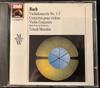 CD JOHANN SEBASTIAN BACH YEHUDI MENUH  BACHVIOLINKONZERTE N13  724348333421 EMI DRM 1989 Europe Classical Used