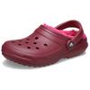 Crocs Warm Lightweight Comfortable Round Toe Slip-On Clogs Women Clogs Beetroot 203591-6XH