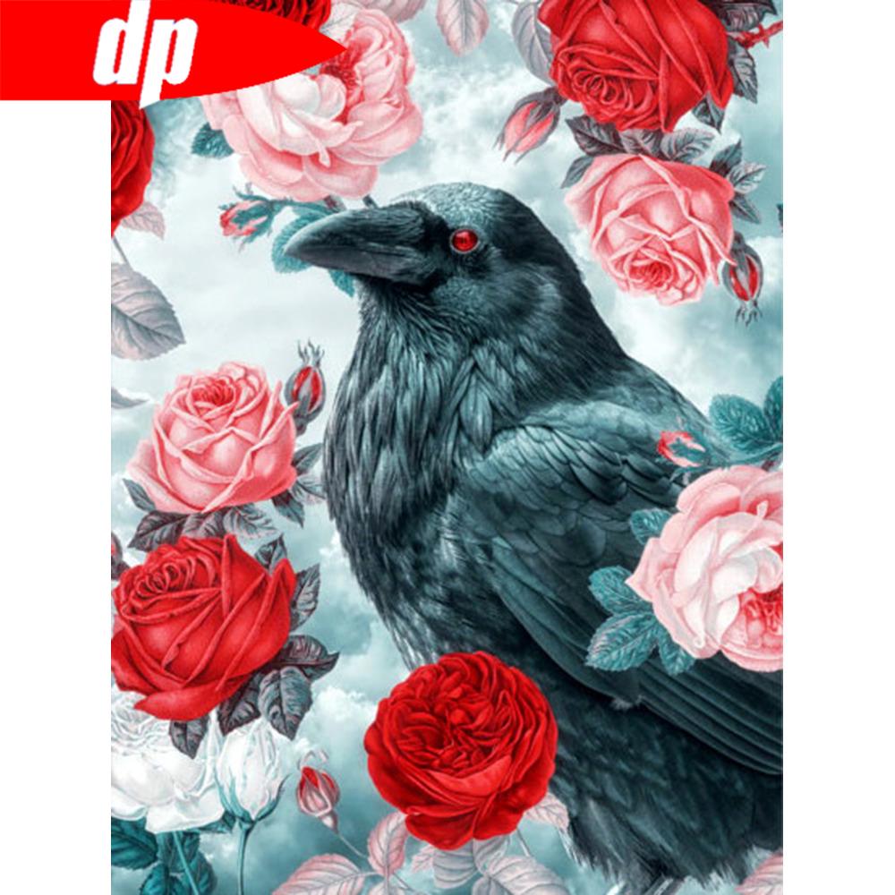 Алмазная вышивка Цветок Алмазная картина Полная круглая поставка Стразы Фотографии