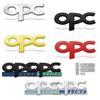BBFJ3 3D Metal OPC LINE Emblem Car Side Fender Tail Badge Front Grille Sticker For OPEL Zafira b Corsa d Insignia Mokka Regal Astra G