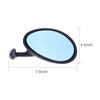 2pcs Universal Blue Glass Car Side Mirrors Wing Mirror Auto Classic Retro Door Wing Rearview Mirror