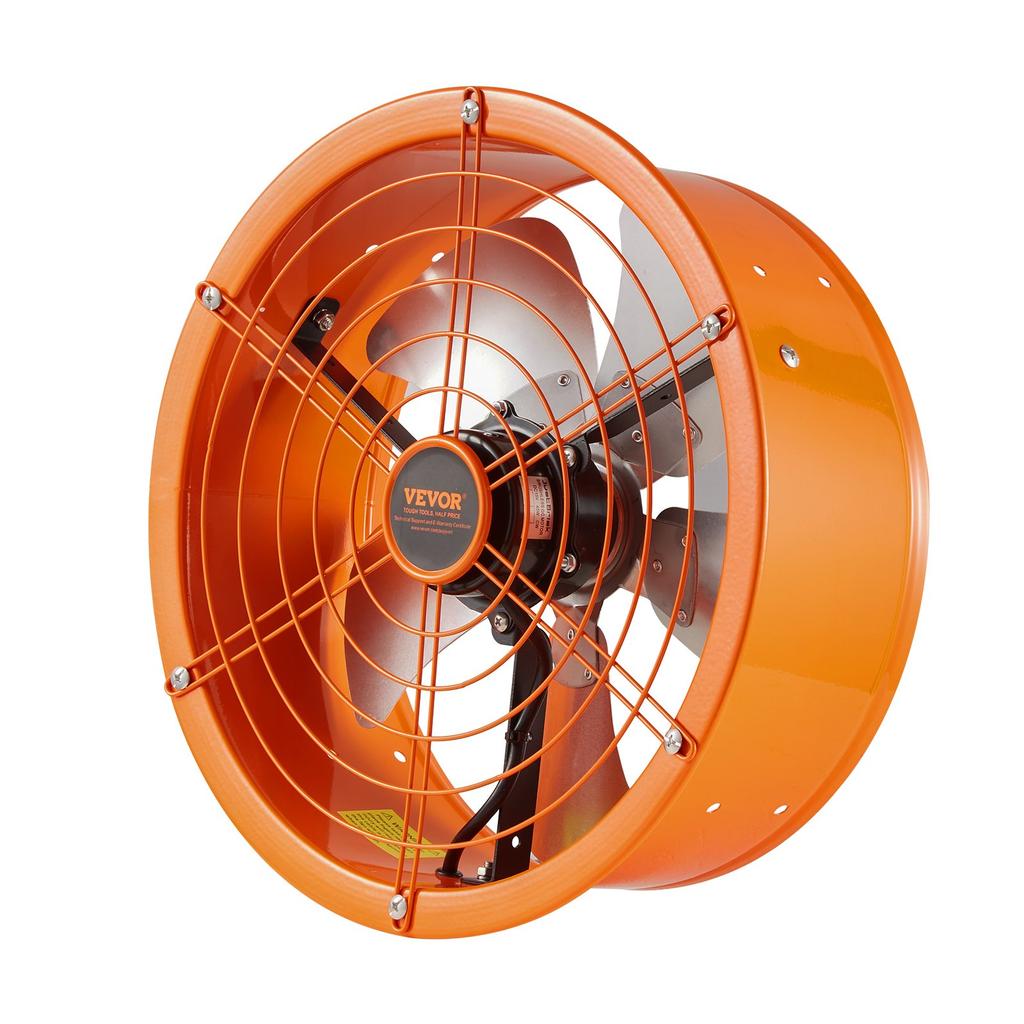 VEVOR Gable Mount Fan, 14 Inch Solar Power Attic Exhaust Fan with Adjustable Thermostat & Outer Mesh, 1300 CFM House Ventilator Cool Upto 1850 Sq.Ft