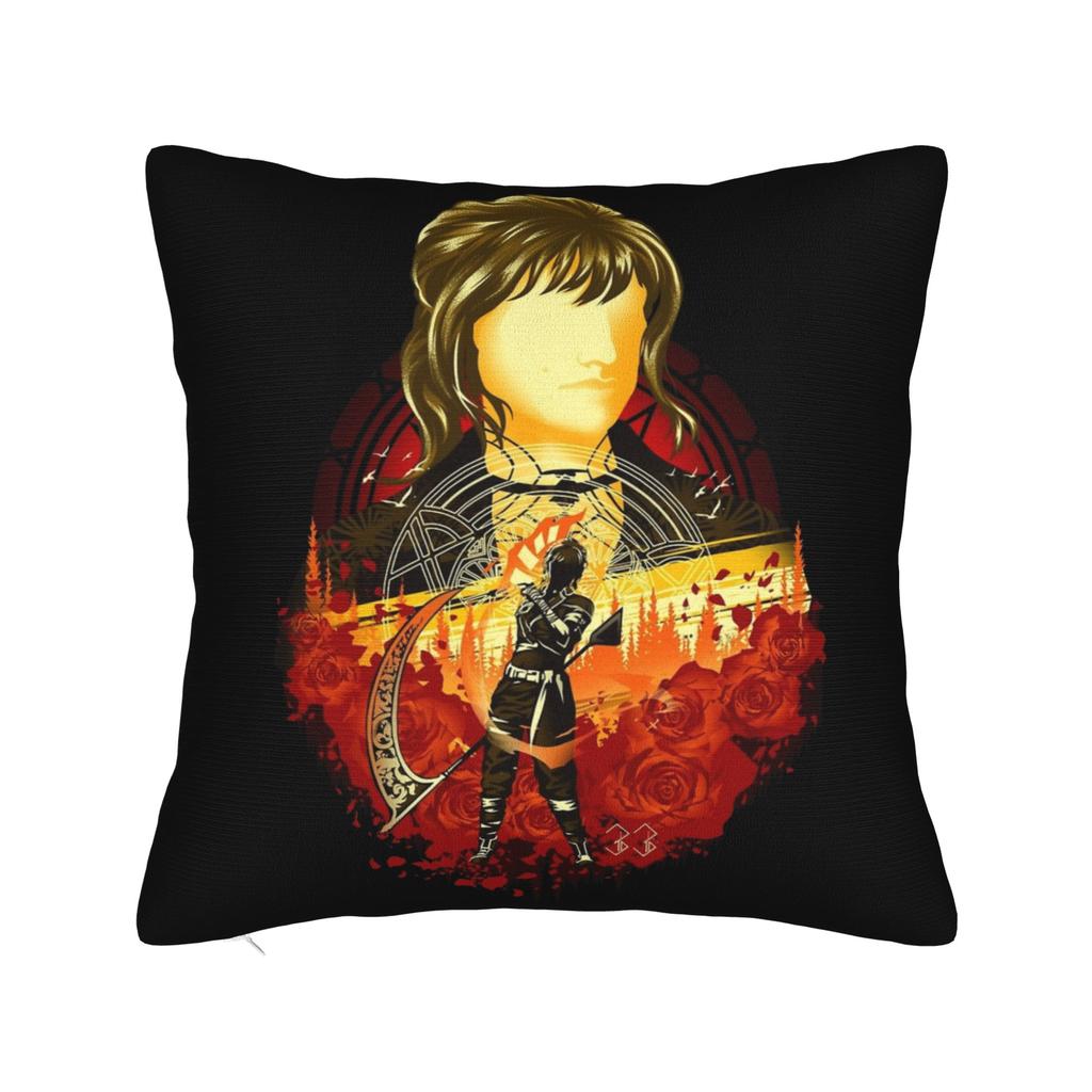 Clair Obscur Expedition 33 Sciel Pillowcase Soft Polyester Cushion Cover Decoration Pillow Case Cover Home Zippered 45*45Cm