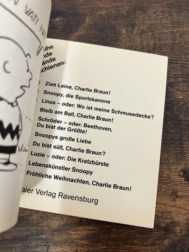 [Б/У] Книги на немецком языке про Снупи