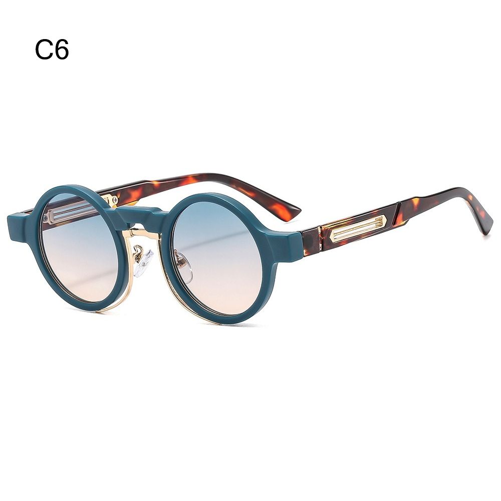 Маленькие круглые солнцезащитные очки UV400 защита Очки Новые панк солнцезащитные очки для женщин и мужчин