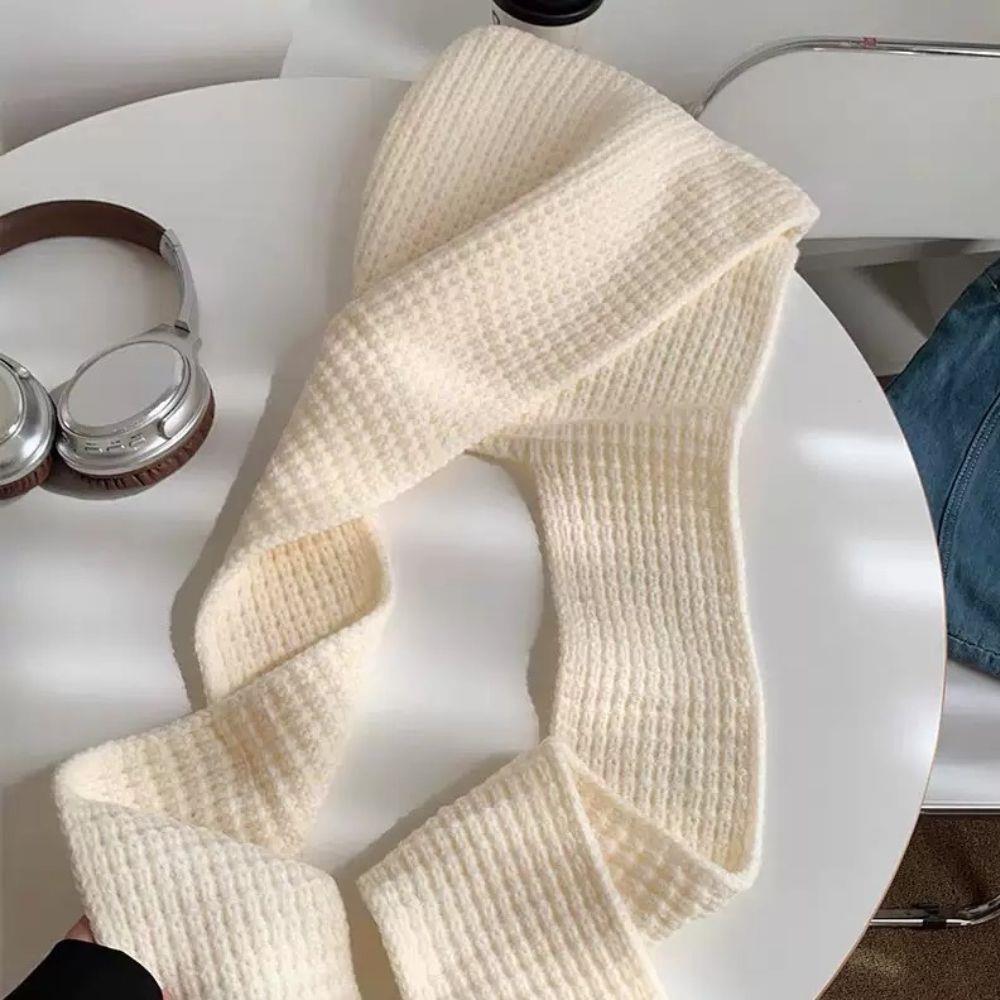 Вязаные шапки с капюшоном, уличный шарф с капюшоном, зимние балаклавы, утолщенные осенне-зимние защитники шеи, головные уборы, однотонные вязаные шапки-бини