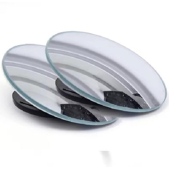 2Pc 360 Degree Adjustable Blind Spot Mirror Car Auxiliary Rearview Convex Mirror