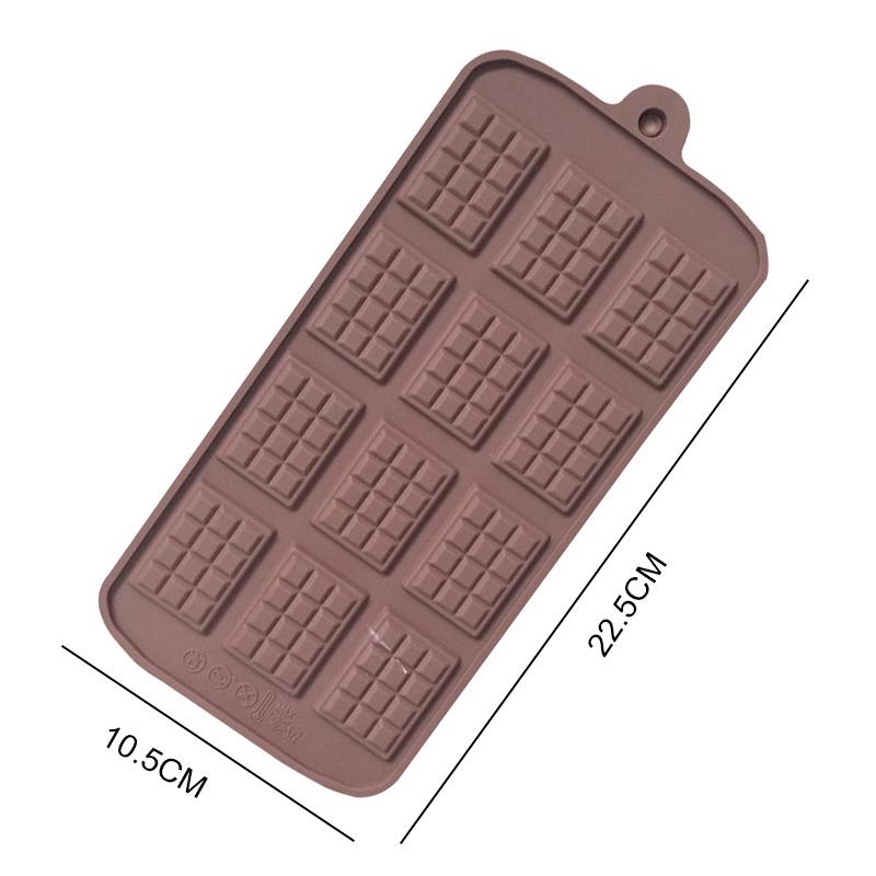 Cake Muffin Molds Baking Accessories Chocolate Mold Silicone 12 Even DIY Candy ADM
