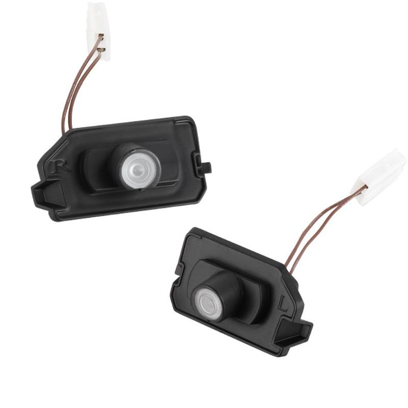 2 шт. HD LED проектор, лампа-призрак, подсветка, фонари зеркала заднего вида для Mercedes Benz AMG C E S CLASS GLB GLC CLS, аксессуары