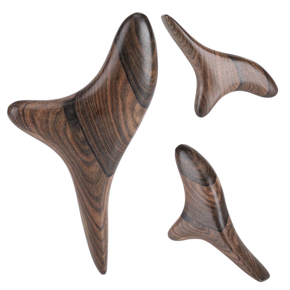 Вьетнамская ароматная древесина Рефлексотерапия Акупунктура Тайский точечный массажер Гуаша Роликовая терапия