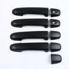 For Toyota Aqua Prius C 2011 2012 2013 2014 2015 2016 2017 ABS Chrome Carbon Door Handle Cover Trims Car Styling Accessories