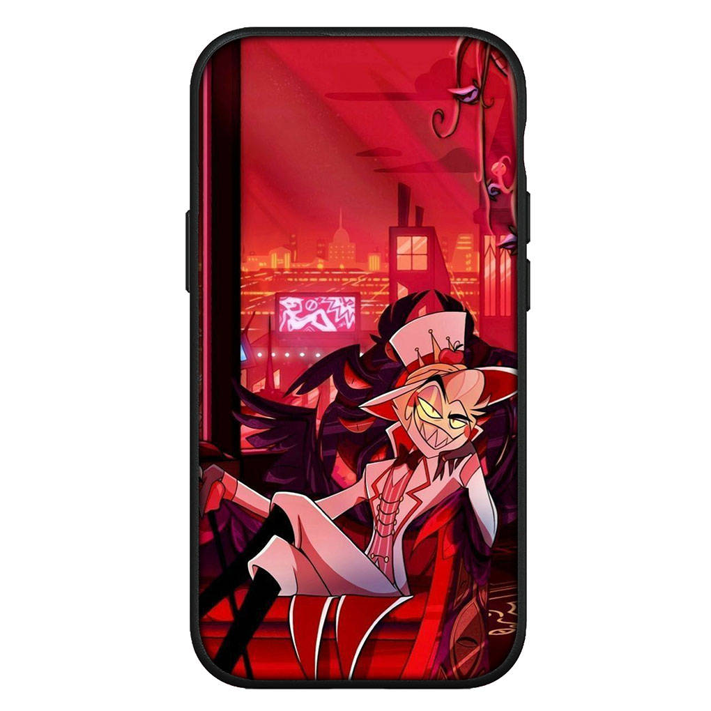 Для iPhone 16 15 Xiaomi Redmi Note 14 13 12 11 Pro Max 16e Samsung Galaxy S25 S24 S23 Moto OPPO Huawei Hazbins Hotels Charile Angel Dust Alastor чехол