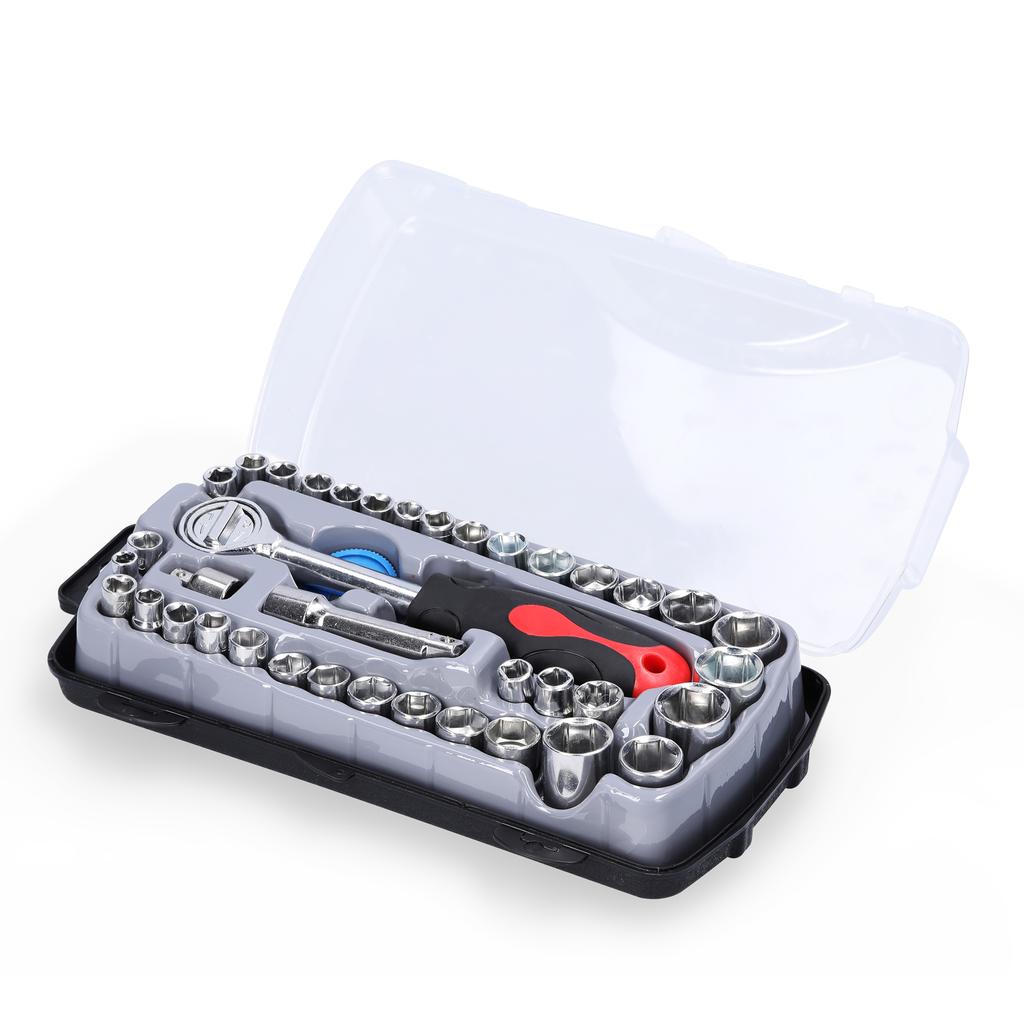 40 шт. набор розеток, практичный набор инструментов для ремонта мотоциклов, велосипедов, бытовой техники, инструменты