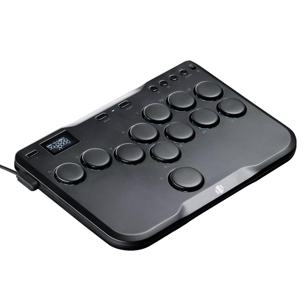 Haute42 Leverless Lightweight Pad 12 Tournament Lock Switch 12 Key Crystal Low Profile Switch Controller Controller - - - PC/Switch/PS3/PS4