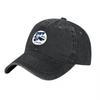 YRZ Logo Embroidered Washed Cotton Baseball Cap Classic Vintage Style Adjustable Fit for Unisex and Women Outdoor Fashion Hat