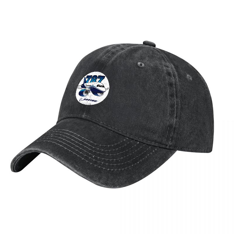 YRZ Logo Embroidered Washed Cotton Baseball Cap Classic Vintage Style Adjustable Fit for Unisex and Women Outdoor Fashion Hat