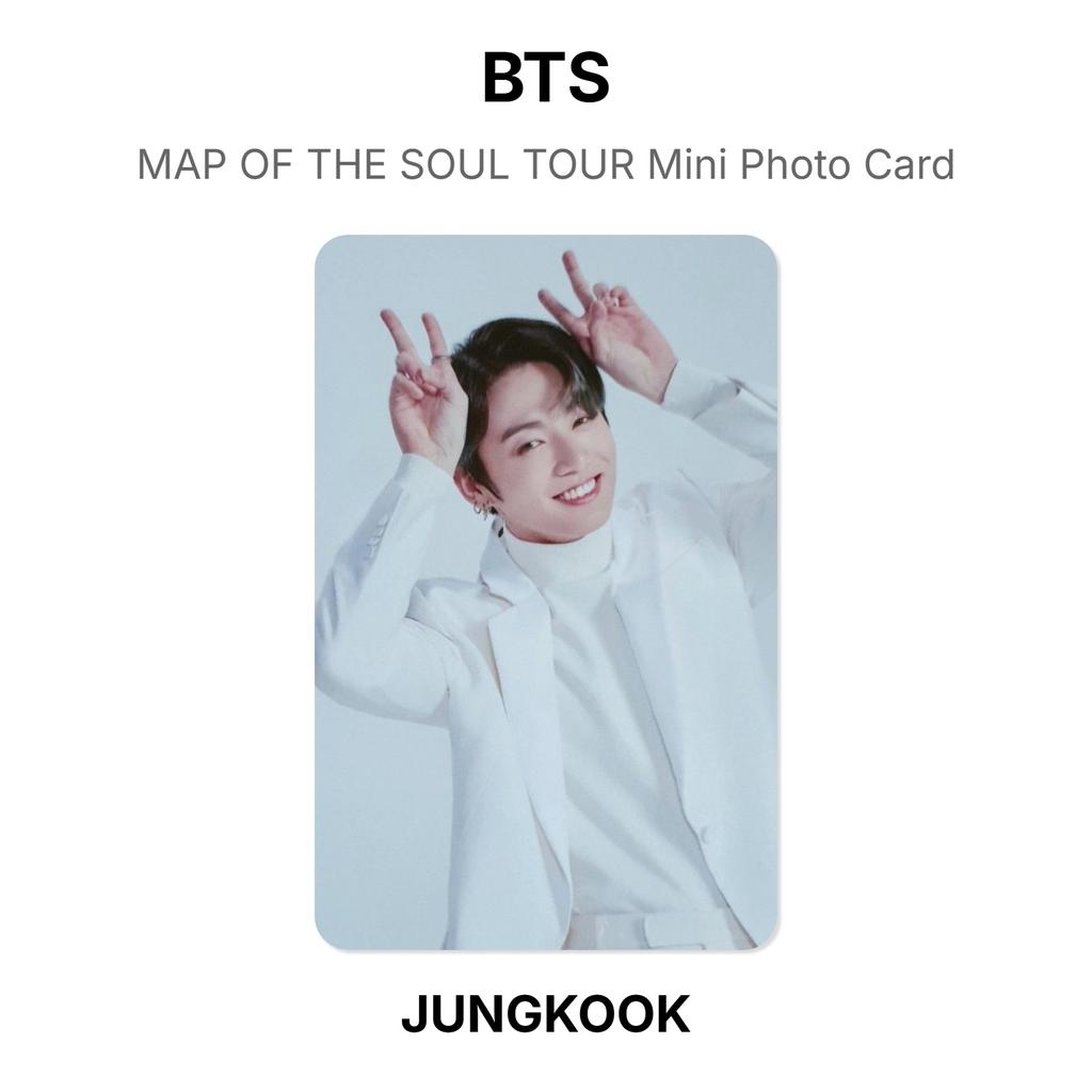 BTS MAP OF THE SOUL TOUR Мини-фотокарточка Официальная фотокарточка