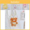 Adorable Plush Keychain Bear Creative Stuffed Animal Perfect For Kids And Adults