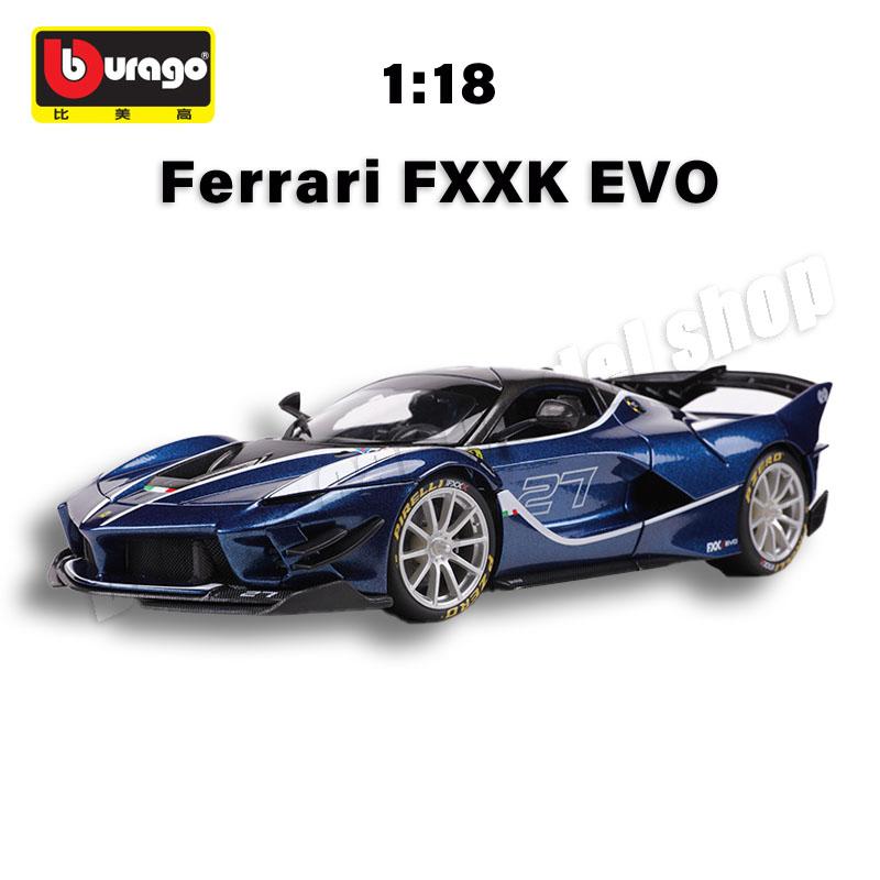 1:18 коллекционных моделей автомобилей серии Bburago Ferrari из легкого сплава, новый стиль Ferrari SF90 XX Stradale, литые под давлением миниатюрные модели машинок, игрушки