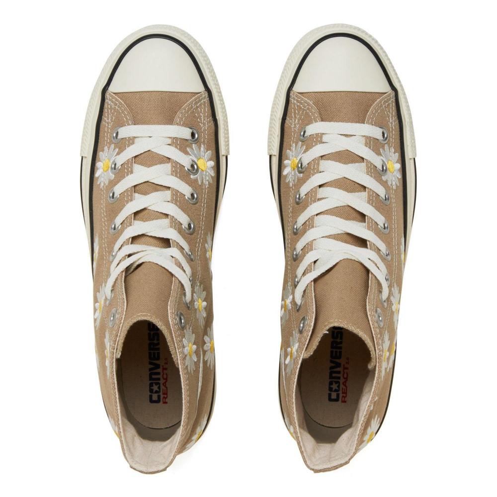 Converse All StaR R Daisy flower Hi Beige 31311231 Beige