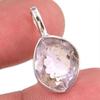 Natural Ametrine Gemstone Handmade 925 Solid Sterling Silver Pendant 1" i0Y80