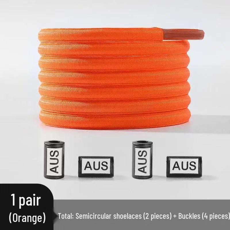 Эластичные шнурки без завязывания с металлической пряжкой - Легкие ленивые шнурки AUS
