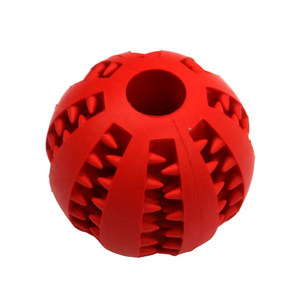 High Quality Solid Rubber Bite Resistant Non-toxic Interactive Pet Accessories Dog Ball Toys for Dogs Squeaky Toy Pet Chew Toys