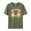 I Was Normal Two Beagles Ago Tshirt Graphic Printed Tshirt Print T Shirt For Men Funny Dog Premium Tshirt
