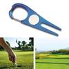 Outdoor Ball Fork Green Fork Golf Divot Tool Golf Pitch Accessories Golf Pitch Divot Repair Tool