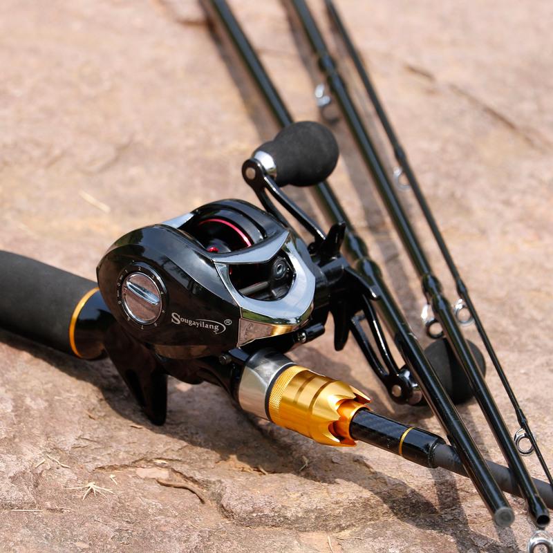 Комбинированная катушка для удочки для приманки, удочка 2,1 м с 19 BB, рыболовная катушка, набор для спортивной рыбалки на открытом воздухе