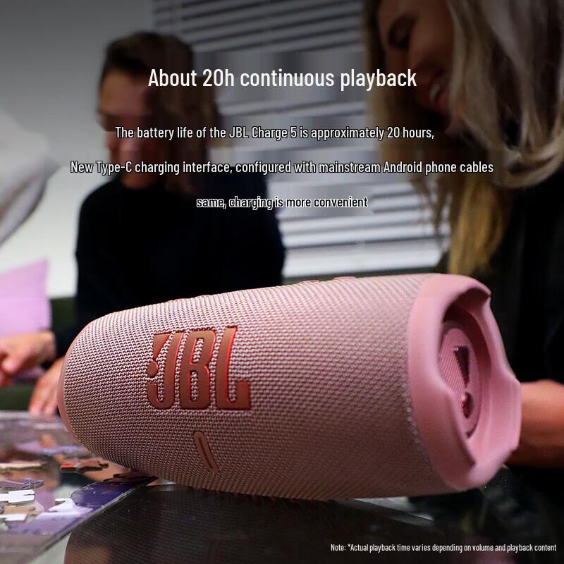 JBL Charge 5 Portable Waterproof Bluetooth Speaker