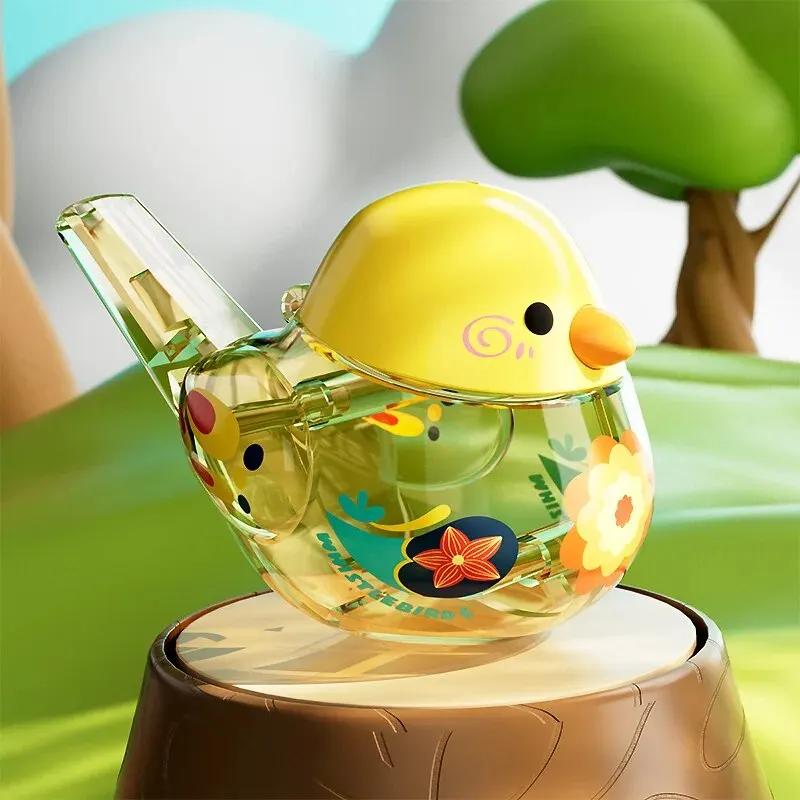 Bird Water Whistle ABS Material Colorful Bird Water Whistle Pipe Bird Pipe Funny Toy for Kids Birthdays Gifts Accessories