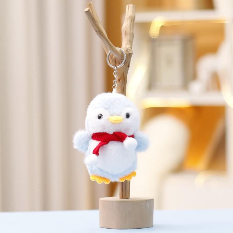 Delightful Plush Penguin Toy Keyring Cute Gift For Girls With Adorable Design