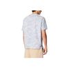 Armani Exchange SS24 Повседневная футболка с коротким рукавом и круглым вырезом, камуфляжный принт, мужские топы, светло-голубой 3DZTEU-ZJ9JZ-25FM