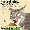 Avocado Shape Cat Catnip Wall Ball Toy Natural Silvervine Licking BallWall Mounted Dental CleaningTeethGrinding Kitten Oral Care