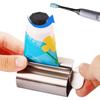 Manual Toothpaste Squeezer 304 Stainless Steel Bathroom Dispenser Waterproof Lazy Artifact Easy Use Rolling Tube Holder