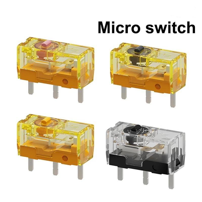 1Pcs Dustproof Ttc Micro Switch Gold Contactor Ttc 80 Million Clicklife Computer Mouse Left Right Micro Swicth Button