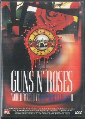 DVD GUNS N' ROSES - Мировой Тур Live Use Your Illusion 2 NONE NOT ON LABEL Южная Корея Музыкальное Видео Б/У