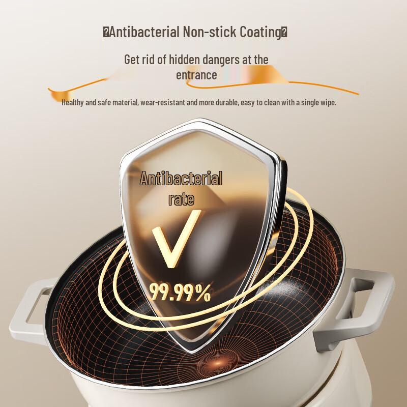 Midea 4.5L Multi-Functional Fast Boil Electric Hot Pot CN plug (adapter included)