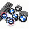 7Pcs For BMW M E30 F06 X5G05 G80 X3F25 E61 F16 G15 X5F25 F10 E71 Steering Wheel Sticker, Wheel Center Caps, Front & Rear Emblems