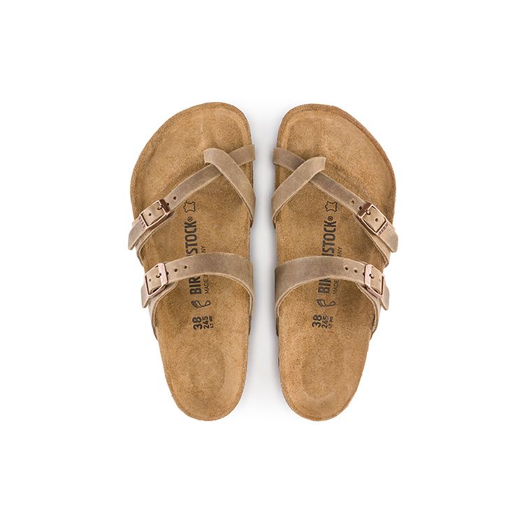 Birkenstock Майари Кожаные Повседневные Универсальные Шлепанцы Женская Обувь 1011433