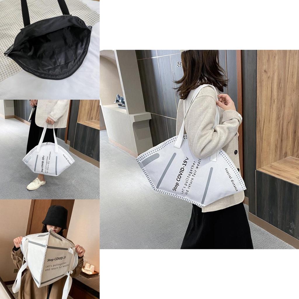 Модная креативная сумка-маска с вместительным отделением для модных покупателей